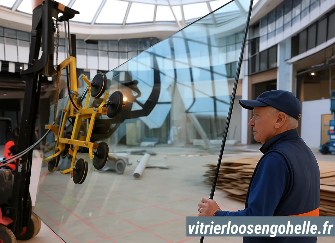 Remplacement de vitrine magasin Loos-en-Gohelle